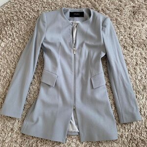 Zara Light blue/gray Women's Jacket